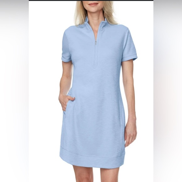 legendary outfitters Dresses & Skirts - Legendary Light Blue Cotton Dress w Pockets Large NWD